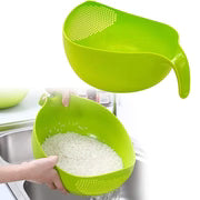 156 Rice Bowl Thick Drain Basket With Handle – AYaaME